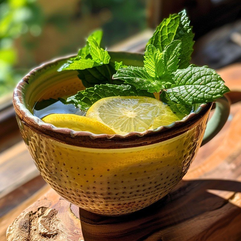 lemon balm tea