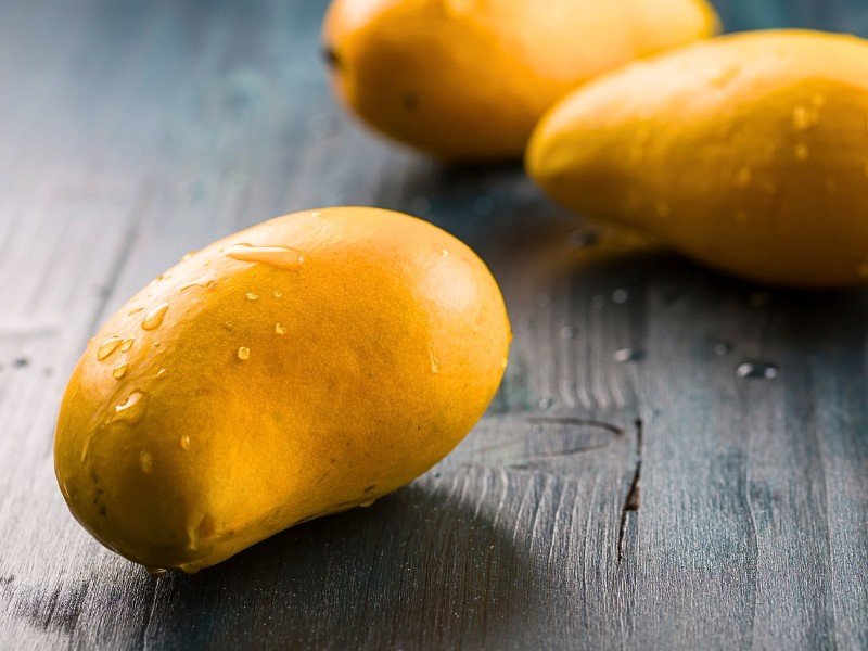 ripe Ataulfo mangoes