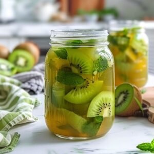 Kiwi Mint Cold Brew Green Tea Recipe