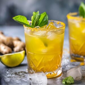 Turmeric Ginger Tea Mule