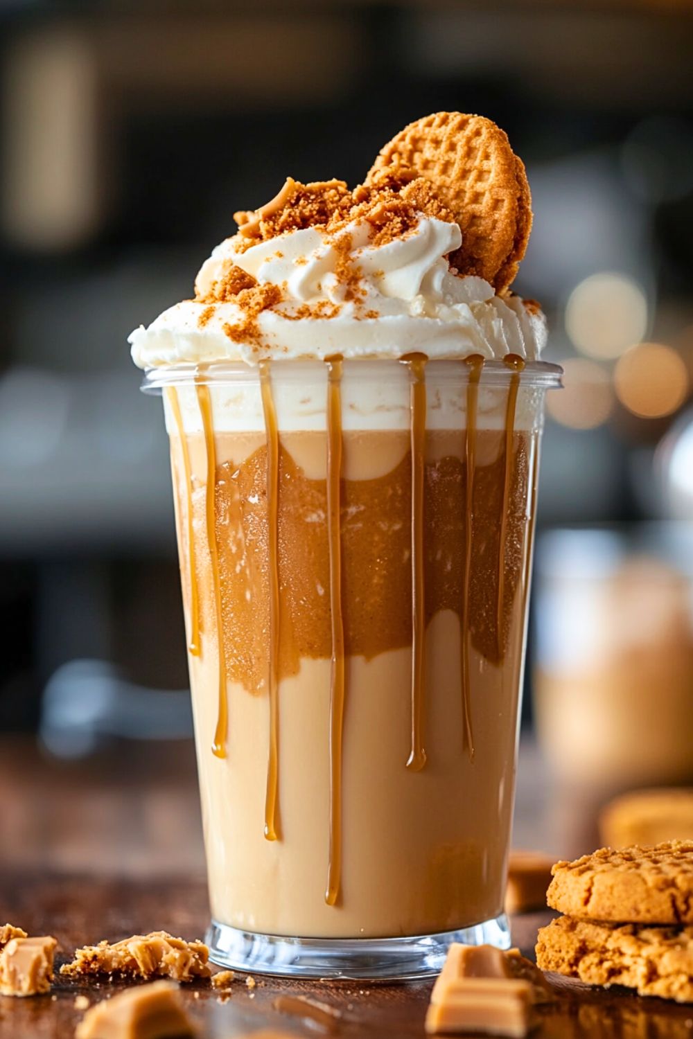 Cookie Butter Iced Chai Latte