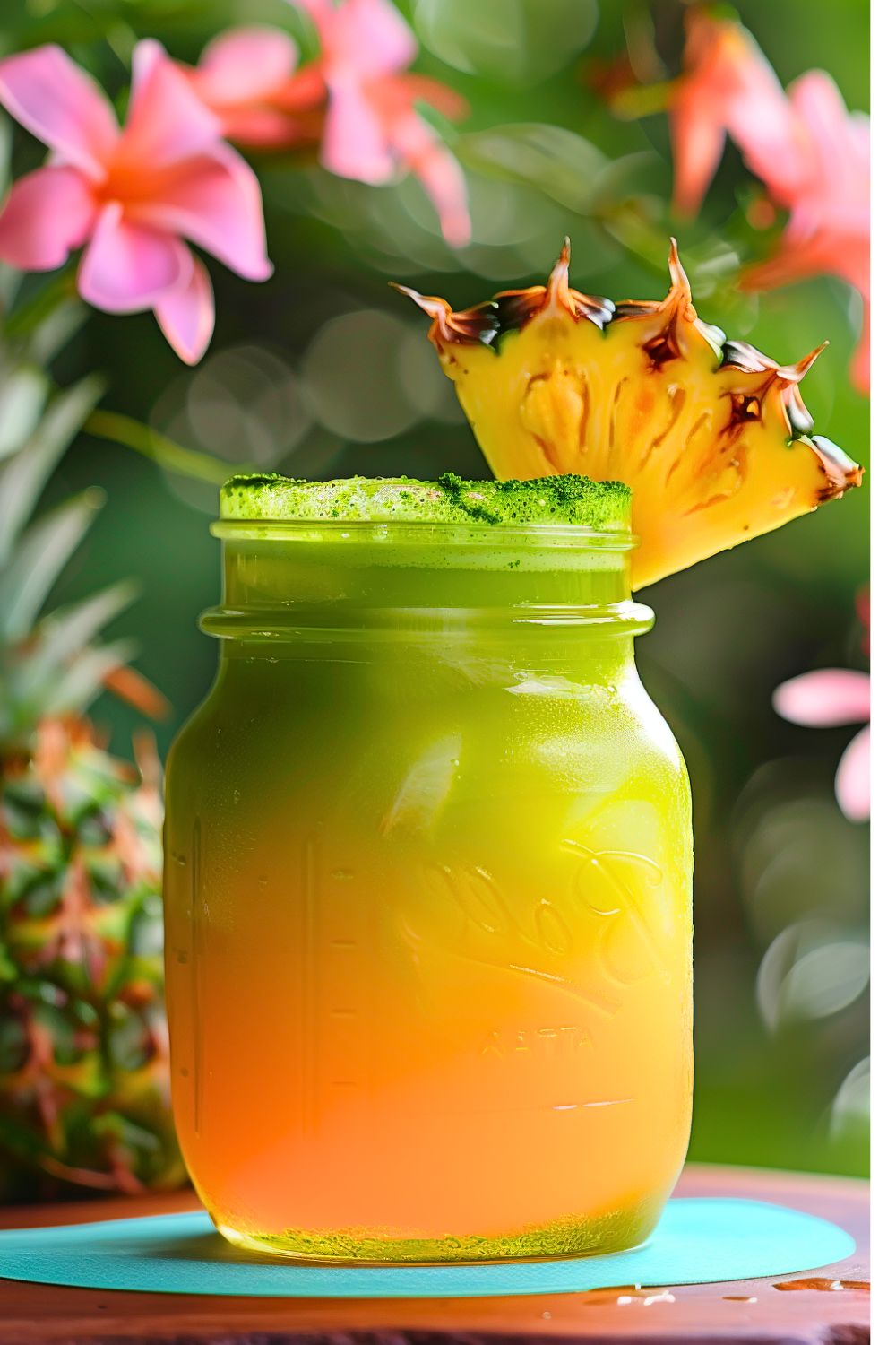 Tropical Iced Green Tea