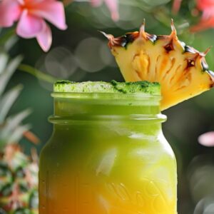 Tropical Iced Green Tea