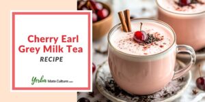 Cherry Earl Grey Milk Tea