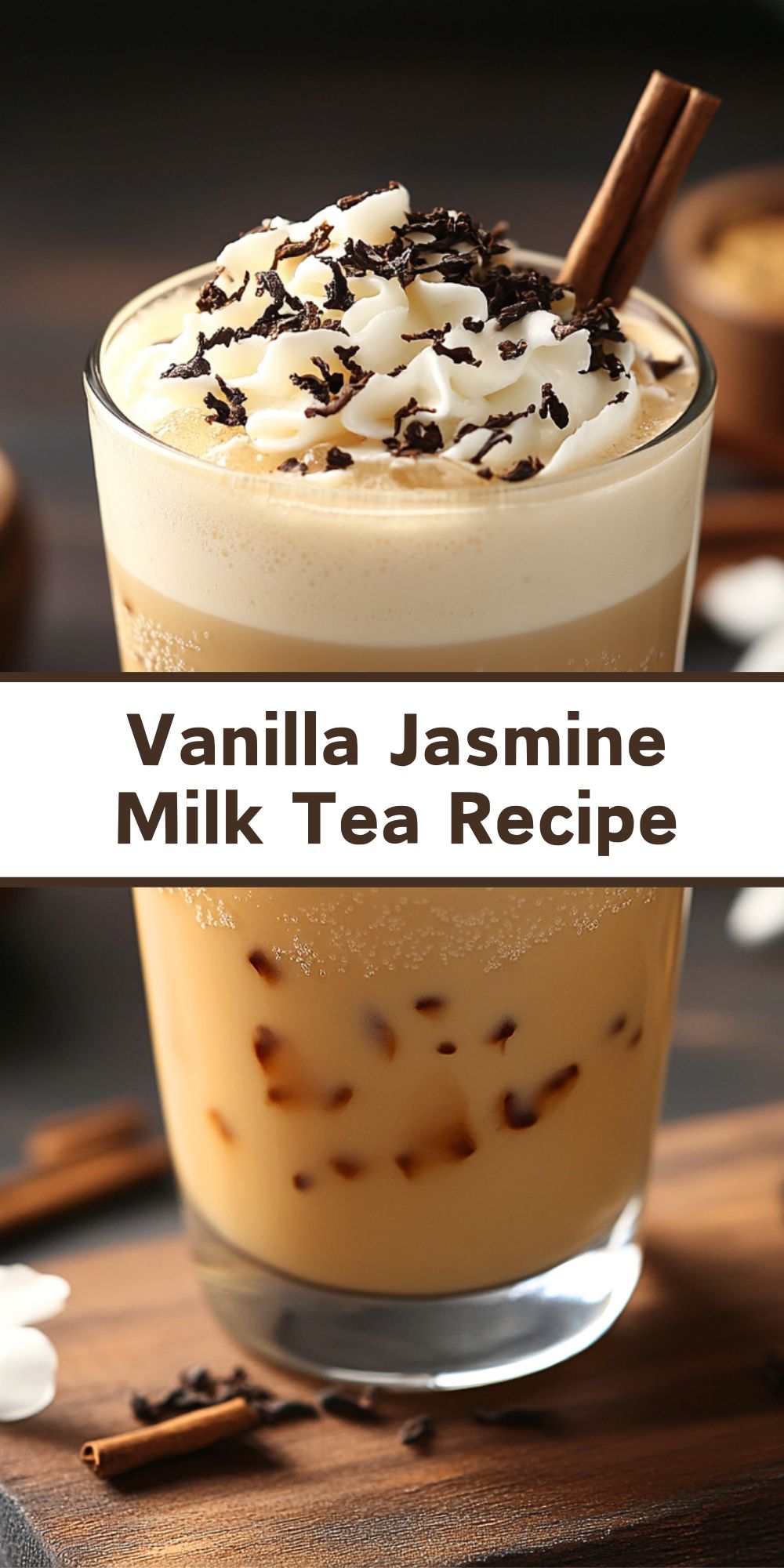 Vanilla Jasmine Milk Tea Recipe