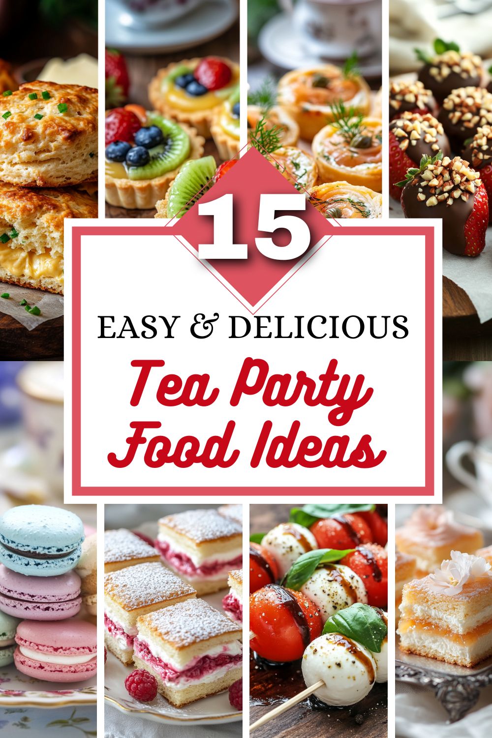 15 tea party food recipes