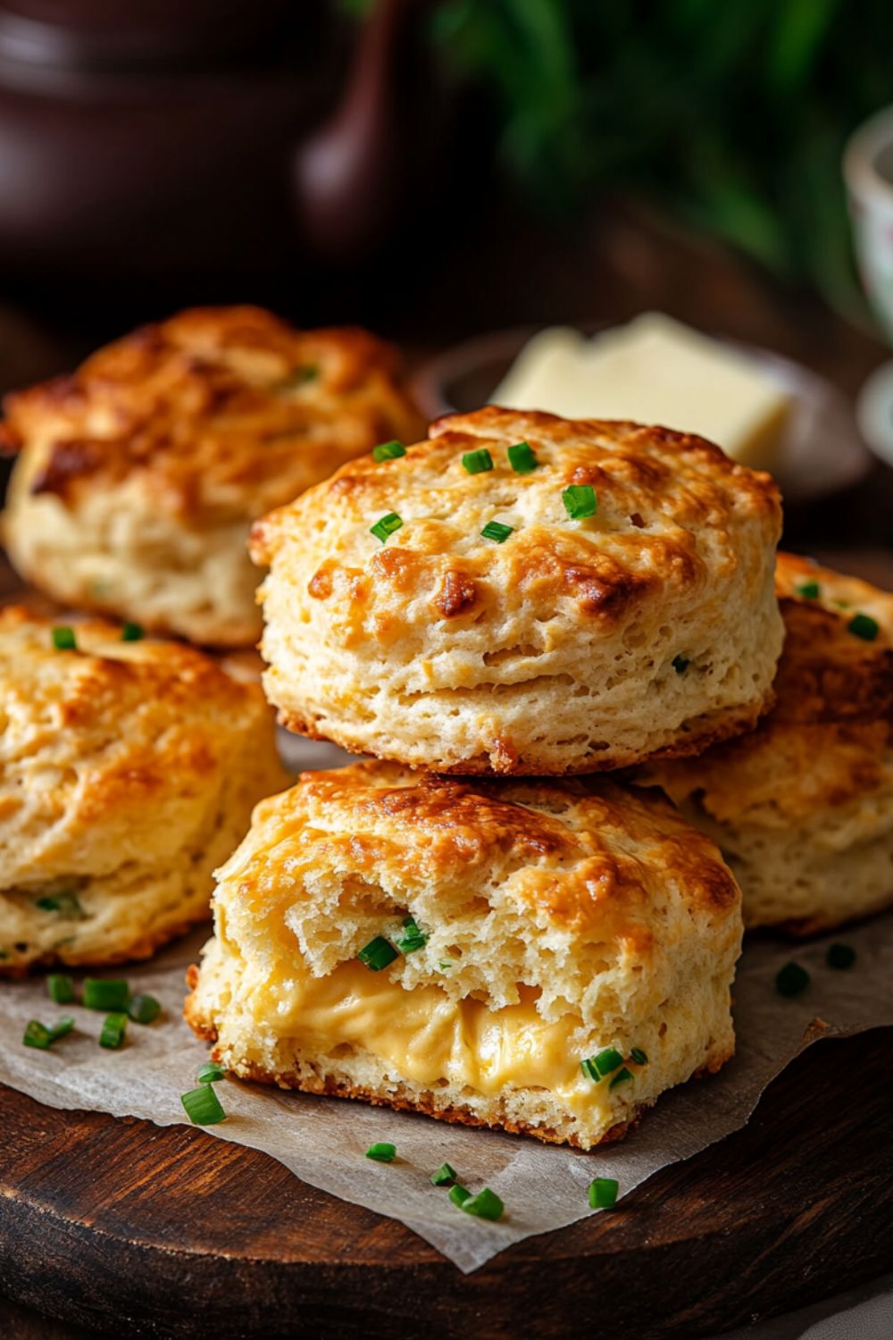 Cheese and Chive Scones
