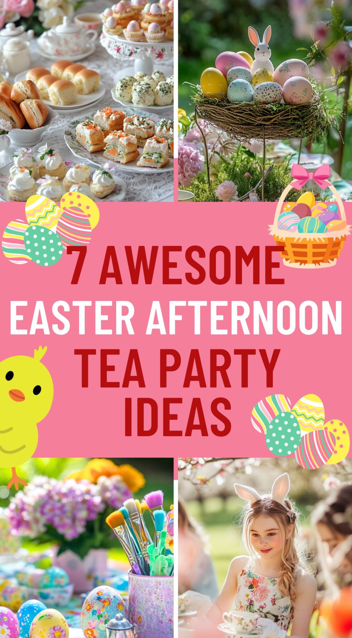 Easter High Tea - Crafts, Cakes, And Recipes For A Perfect Party!