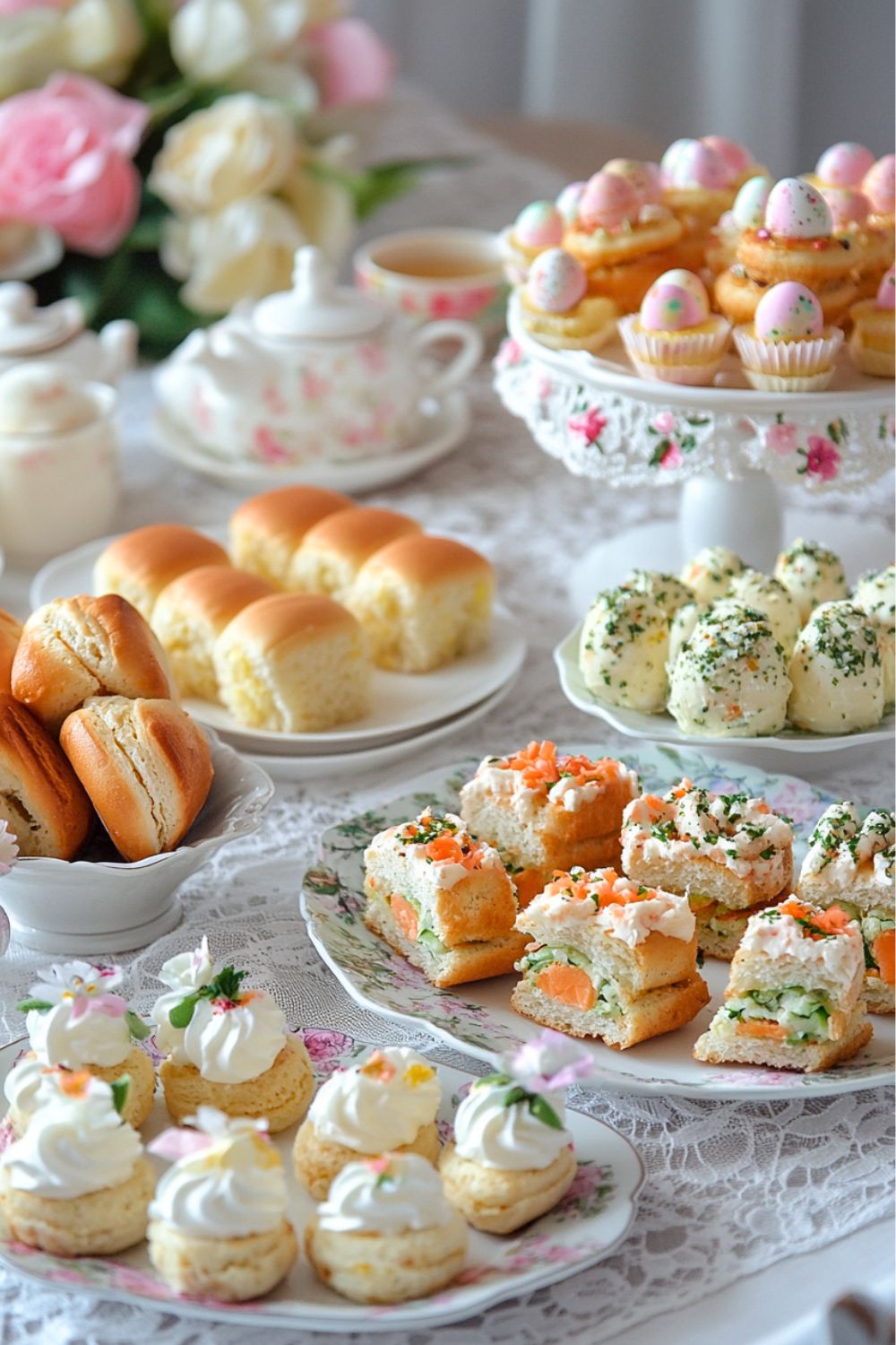 Easter Tea Party Tea & Food Menu & Recipes