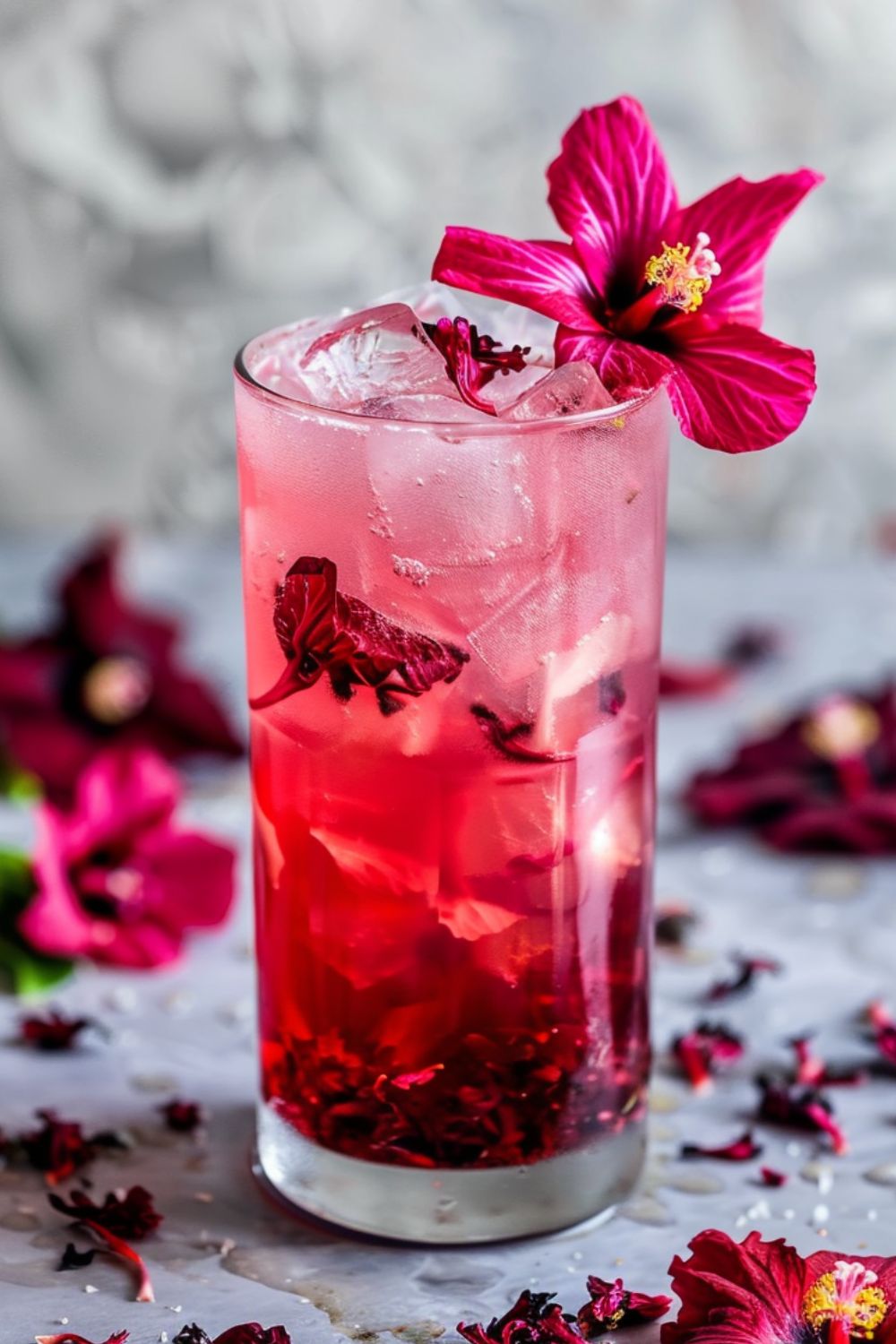 Hibiscus Elderflower Sparkling Tea