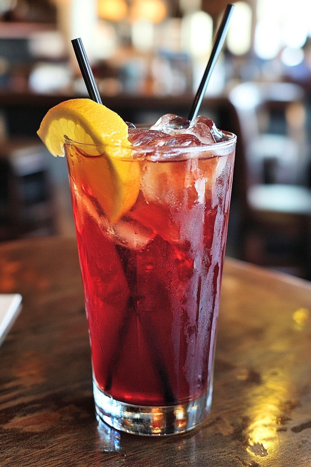 Long Beach Iced Tea with a Hibiscus Twist