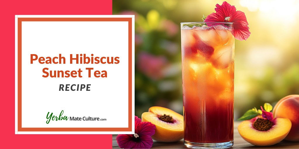 Peach Hibiscus Sunset Tea